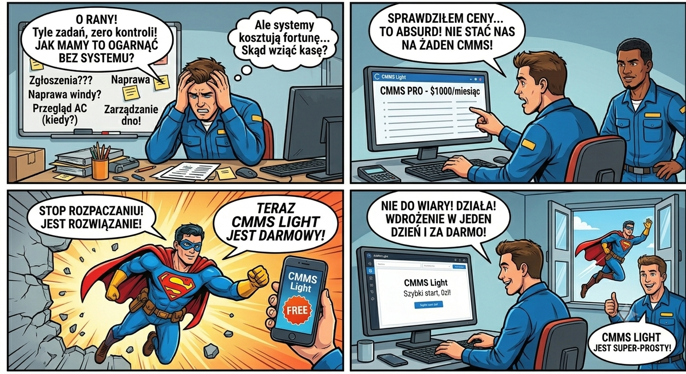CMMS Light za darmo